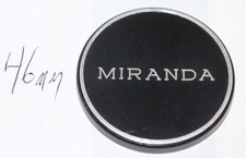 Miranda Vintage Original 46mm Slip On Front Lens Cap Free USA Shipping