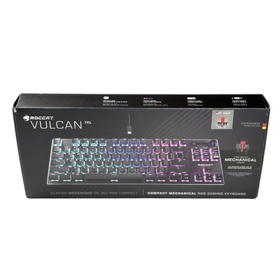NEW & SEALED! Roccat Vulcan TKL Compact Mechanical (Black) RGB Gaming Keyboard