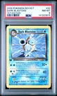 2000 POKEMON ROCKET 1ST EDITION #20 DARK BLASTOISE PSA 8