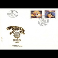 Yougoslavie - FDC Europa 1986
