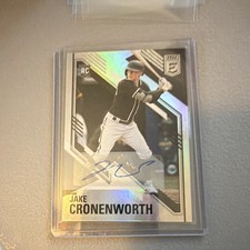Panini 2021 Chronicles Elite Autographs Jake Cronenworth RC Auto #7 Padres
