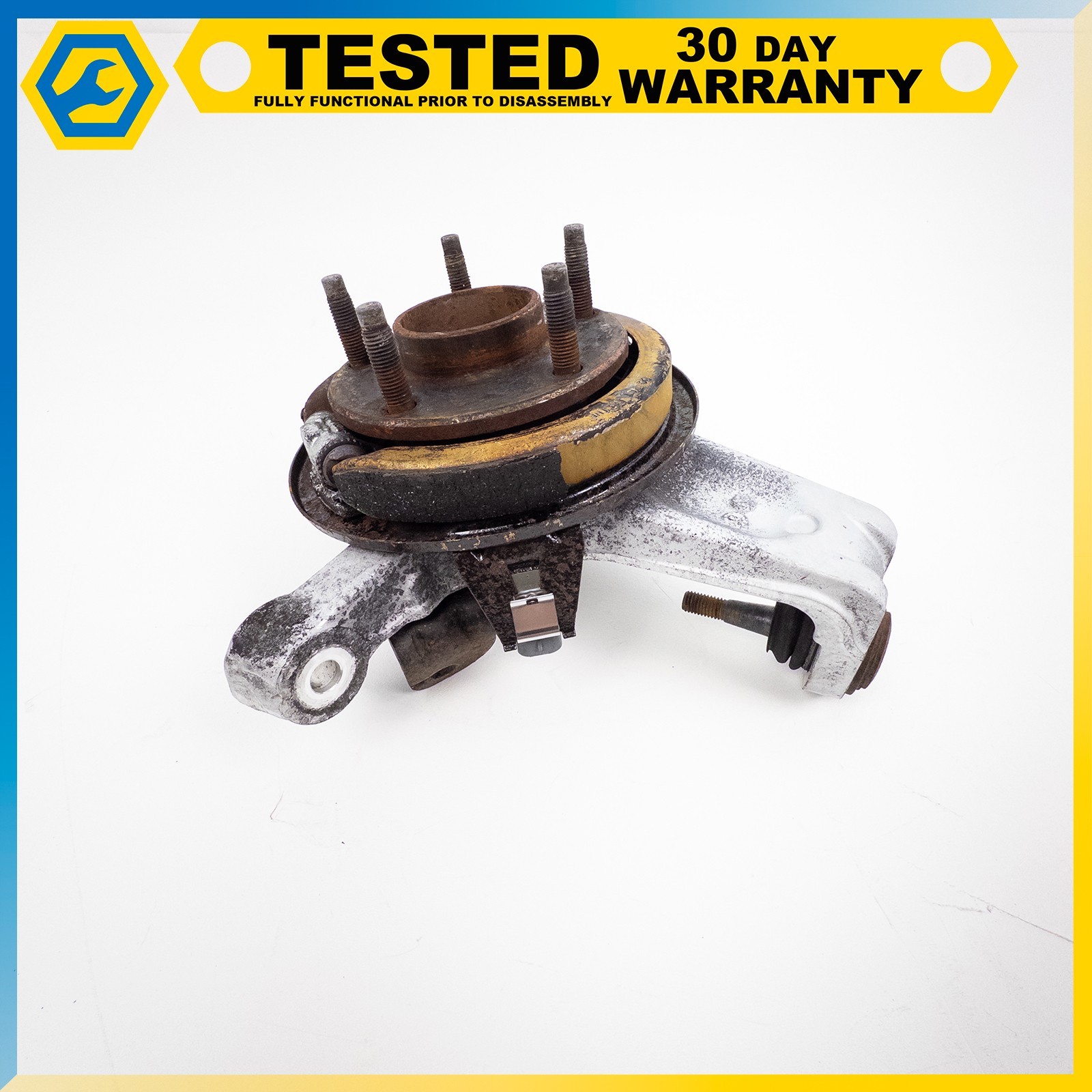 05-13 CHEVROLET CORVETTE C6 XLR REAR LEFT DRIVER SIDE SPINDLE KNUCKLE HUB OEM