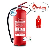 Fireloq® 9Kg Pulver LöScher 43A | 233B | C PrüFnachweis, Wandhalter, Manometer