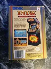 P.O.W.: Prisoners of War Nintendo NES Box Only W/ Foam 