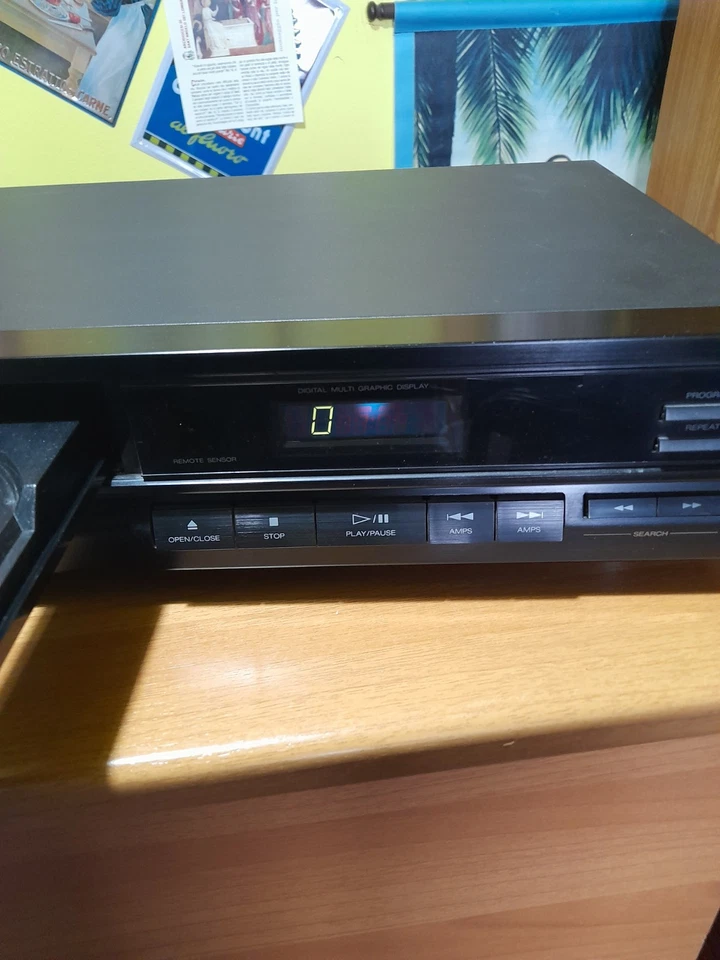 LETTORE CD SANSUI MODELLO CD - X111 DANNEGGIATO - Image 4 of 4