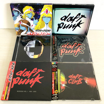 HARD CORE CDセット Daft Punk CDs Discovery, Randam Access Memories, Daft Club.1