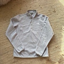 Northern Face Women Glacie Fleece Grey Size Medium