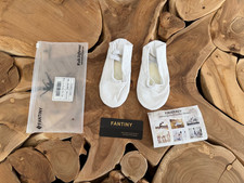 white ballet slippers for toddler EU size 26