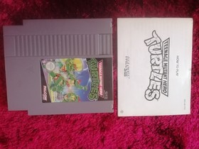 jeu complet PAL FAH 1 FRA Nintendo NES Teenage mutant hero Turtles