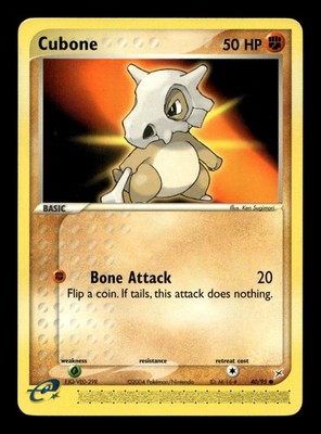 Cubone Marowak Pokemon Card! Rare Holo/Reverse Holo GX EX Choose Your Cards!