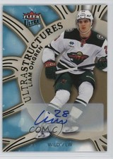 2025-26 Upper Deck Fleer Ultra Ultrastructures Gold Liam Ohgren #SR24of25 Auto