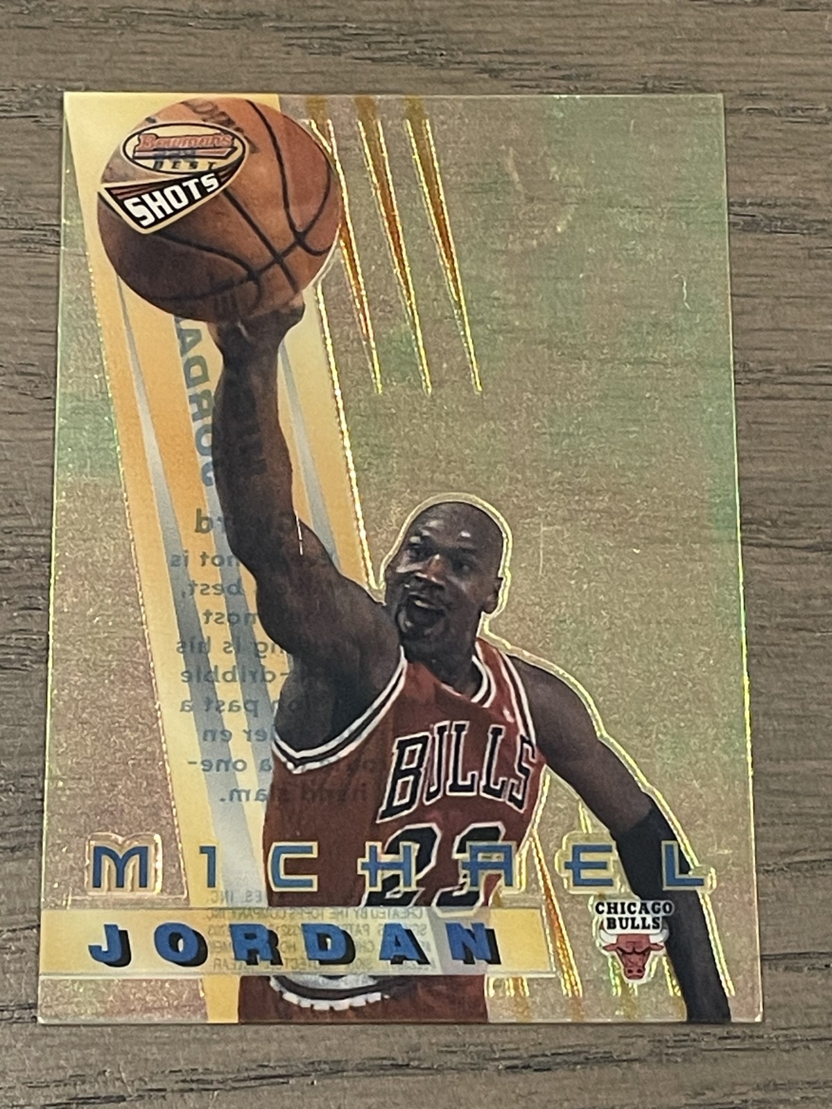 Michael Jordan 1996 Bowman's Best #BS6 Shots Price Guide - Sports