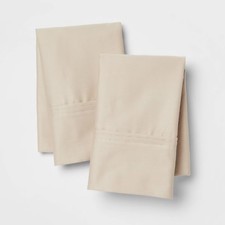 King Solid Performance 400 Thread Count Pillowcase Set