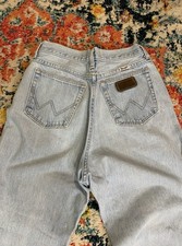 Vintage Wrangler Light wash Jeans 9/10x30 USA Made 80  s.