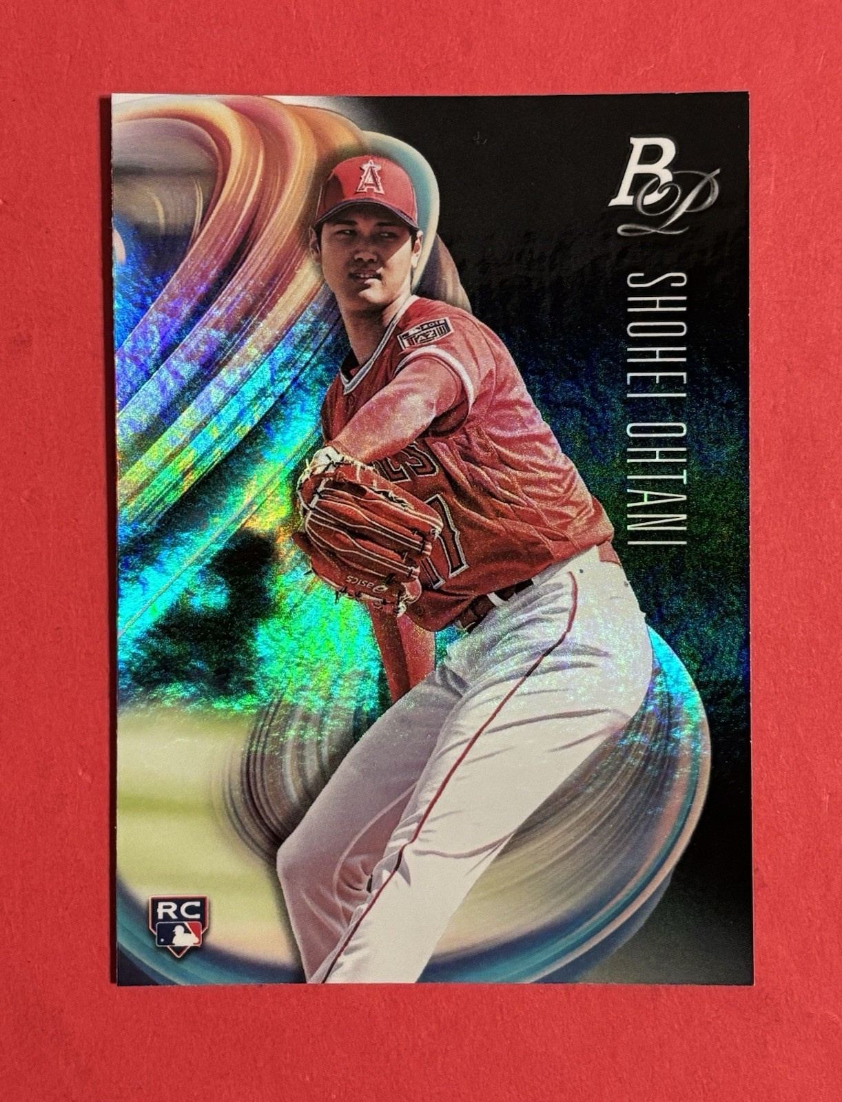 Shohei Ohtani 2018 Bowman Platinum #34 Base (With Glove) Price