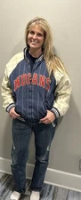 Cleveland Indians Tribe MLB Reversible Jacket 1991 Cooperstown Collection appare