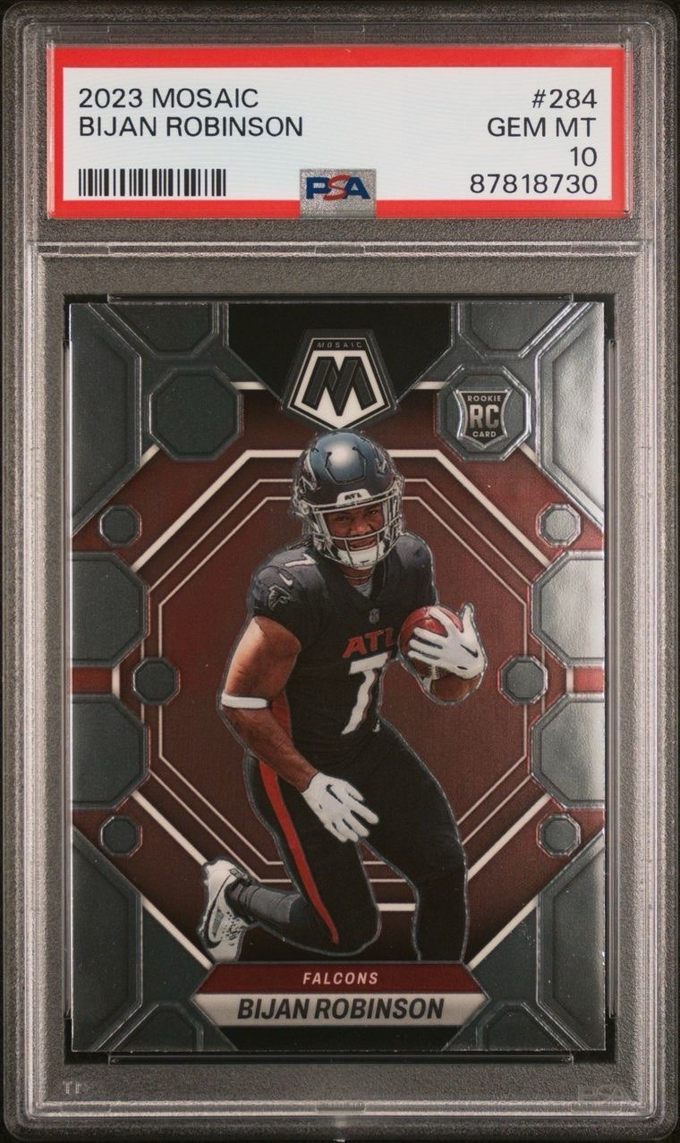 Bijan Robinson Panini Mosaic #284 Base