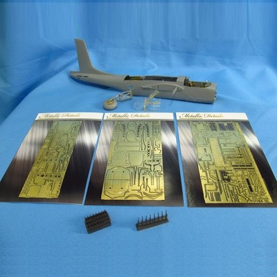 1/48 B-26 Invader Detail Set for ICM Metallic Details MD4842