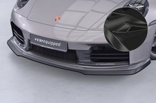 Frontspoiler | Cup-Spoilerlippe Schwarz Glänzend für Porsche 911|992 mit ABE CSR