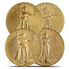 1/2 oz American Gold Eagle $25 Coin (Random Year)