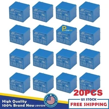 20PCS Power Relay SRD-12VDC-SL-C 10A Coil DC12V SPDT NO + NC PCB 5 Pin Sealed