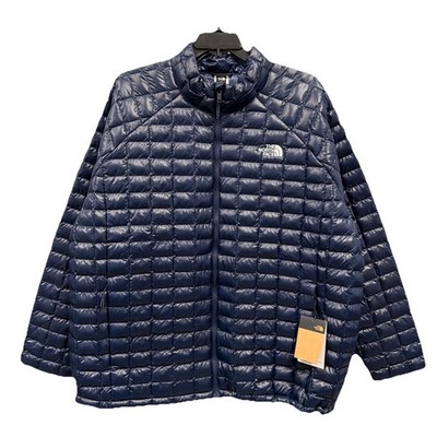 The North Face ThermoBall Jacket Mens 3X Big Tall Summit Navy Packable Coat