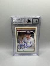 Larry Bird Signed 2006-07 Topps Basketball Truck SP Card Beckett 10 Auto L1