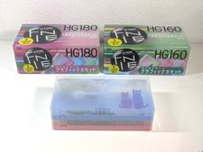SEALED Lot of 8 TDK VHS Video Tapes HG 120 / 160 / 180 Color Clear Shell "FINE"