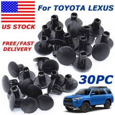 30x Splash Guard Seal Clips Wheel Arch Inner Aprons Fasteners For TOYOTA 4RUNNER