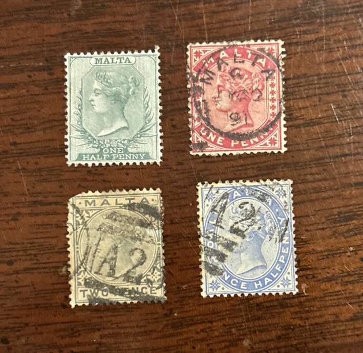 Malta Stamps Queen Victoria British Used & Unused