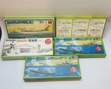 Sky Wave Military WW2 Model Kit Lot 5 Kits Some New Some Used
