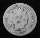 1904-S Barber Dime * Harder Date to Find * Clear Date/Mint Mark * 5603