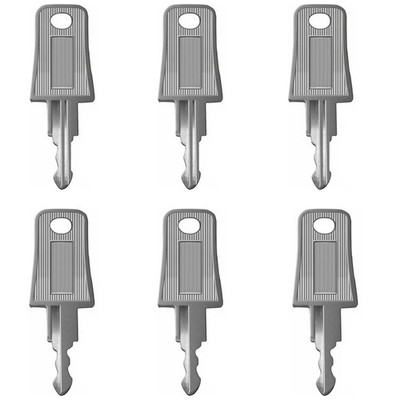 6PCS Travel Safety Approved 007 002 Luggage TSA Keys Suicase Baggage? Keys
