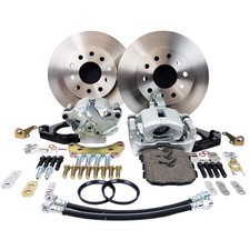 Master Power Rear Disc Brake Conversion Kit W Standard Rotors Mustang 65-73 ...