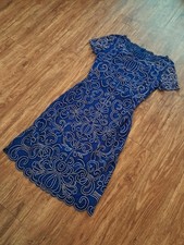 Phase Eight UK 8 Blue Mix Mesh