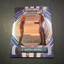 Topps Star Wars Masterwork A Jedi No More JA-7 Insert Ahsoka Tano