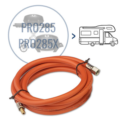 Napoleon Zubehör Umrüstset TRAVELQ  PRO285 + PRO285X auf Wohnwagen Gassteckdose