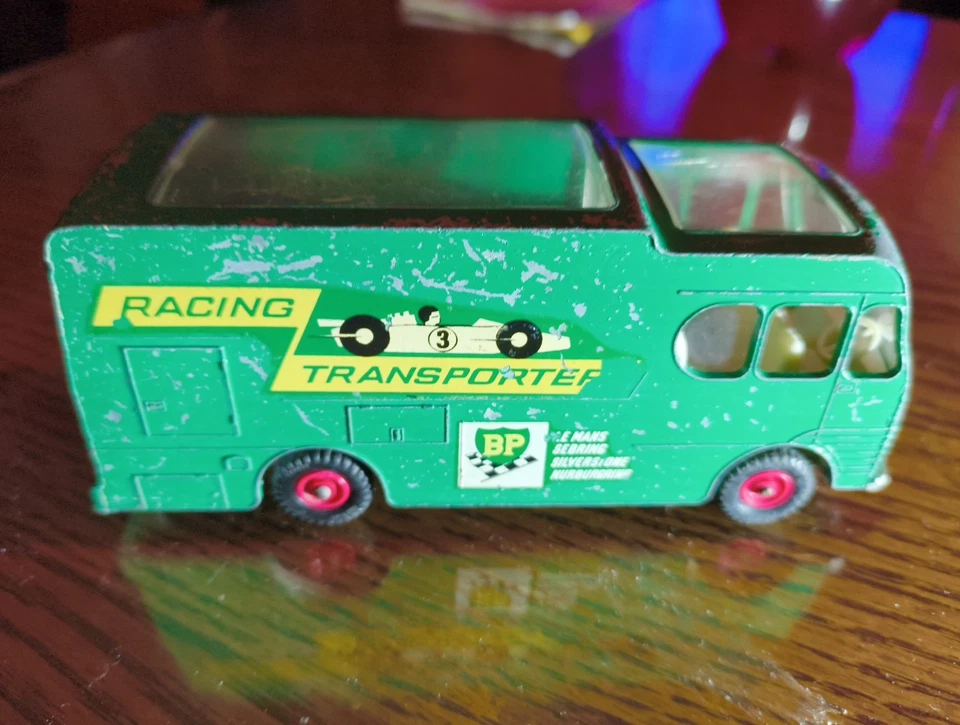 oBo- Matchbox King Size - K-5 Racing Car Transporter - Bild 4 von 4