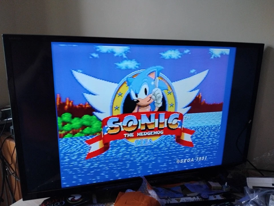 Sega Mega Drive Console Japan HAA-2510 & Controller Japanese NTSC-J Tested - Image 2 of 4