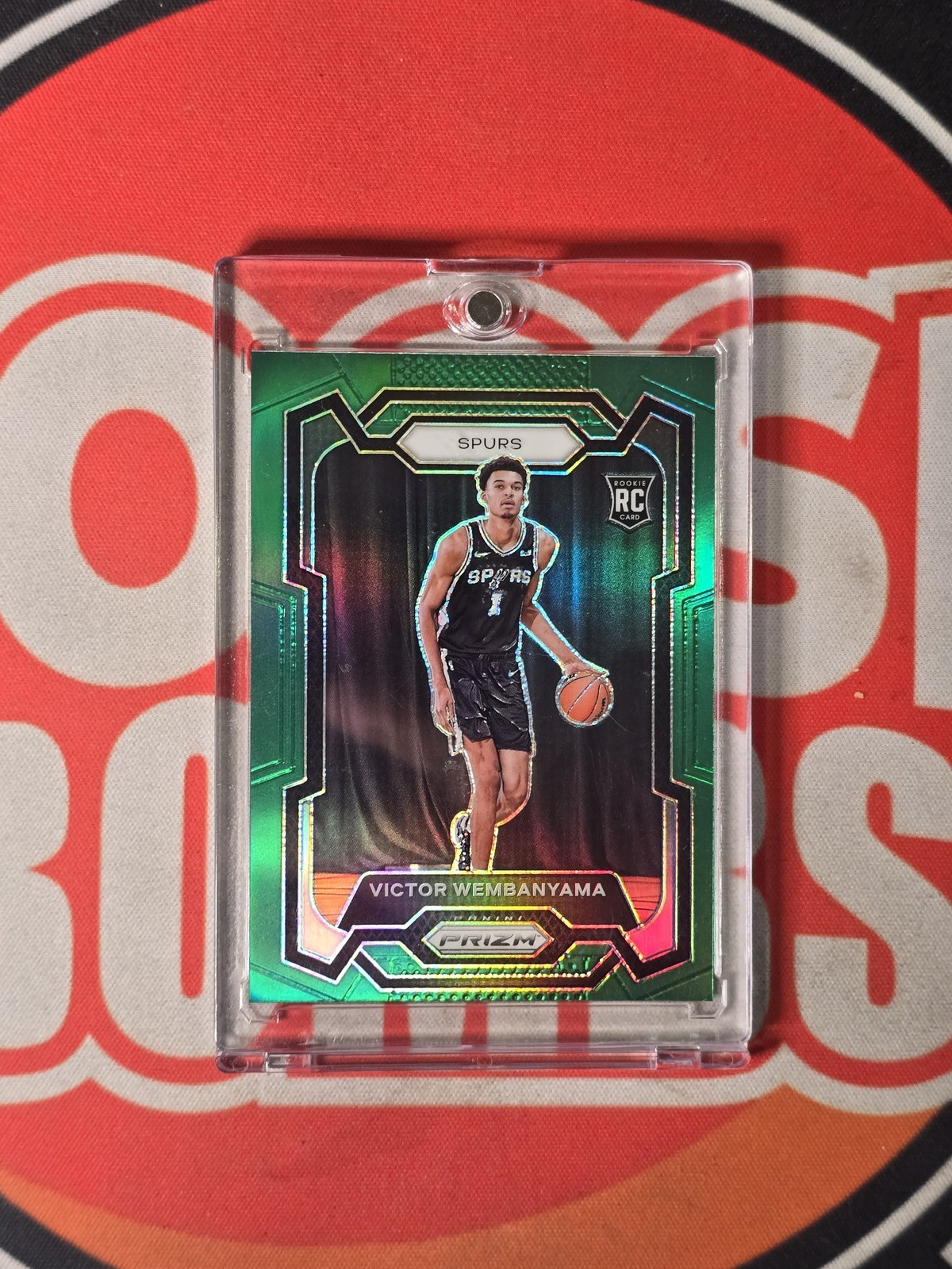 2023-24 Victor Wembanyama Panini Prizm Green #136 Rc