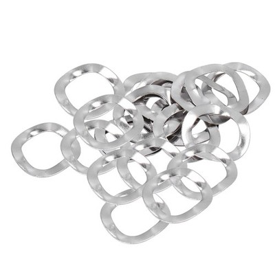 M8 100Pcs Wave Washer Assortment Kit Crinkle Wavey Washers A2 Edelstahl Bef AK