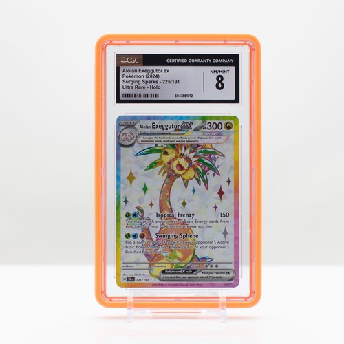 Alolan Exeggutor ex graded CGC 8 for sale on eBay