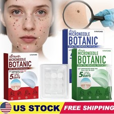 MICRONEEDLE BOTANIC Skin Tag  Acne Patch Skin Tag Remover Patches 9Pcs HOT 2025