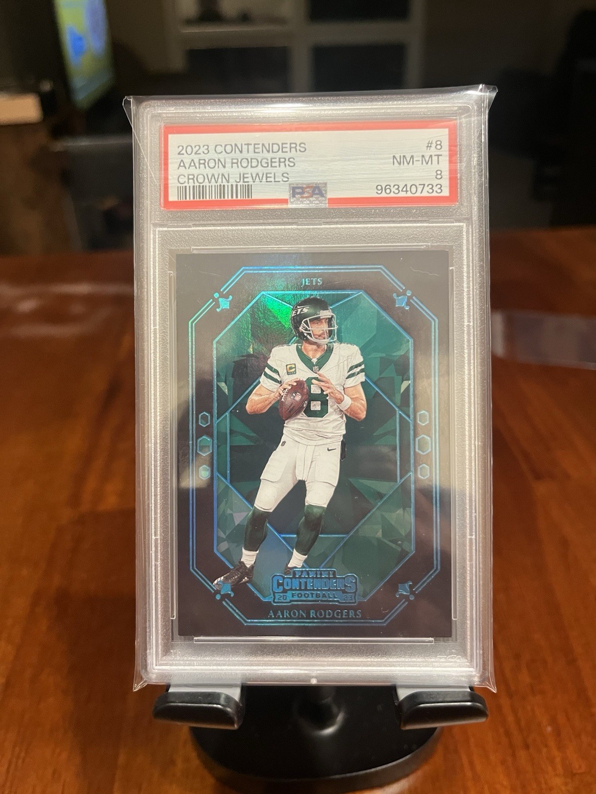 2023 Contenders Crown Jewels Aaron Rodgers Case Hit SSP