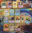 Vintage Pokemon Card Lot WOTC Cards Holo Etc Articuno Gengar Dragonite