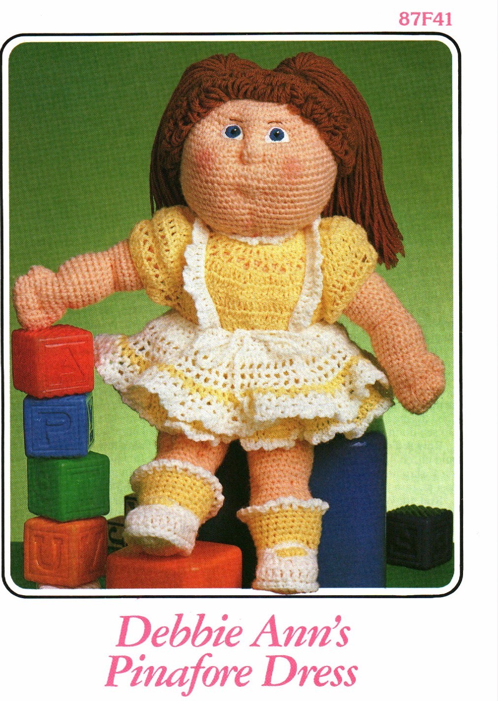 Debbie Ann's Pinafore Dress | Annie's Pattern Club 87F41