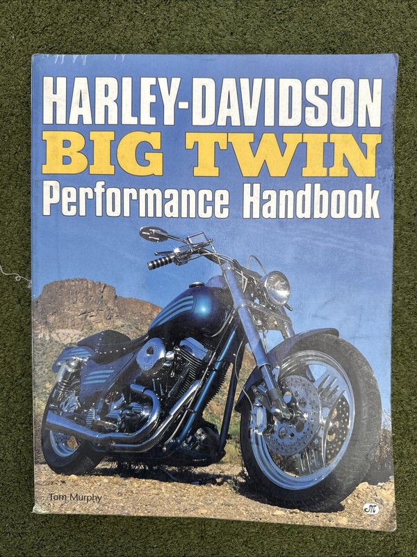 HARLEY DAVIDSON BIG TWIN PERFORMANCE HANDBOOK TOM MURPHY 1995 192 PGS MOTORCYCLE