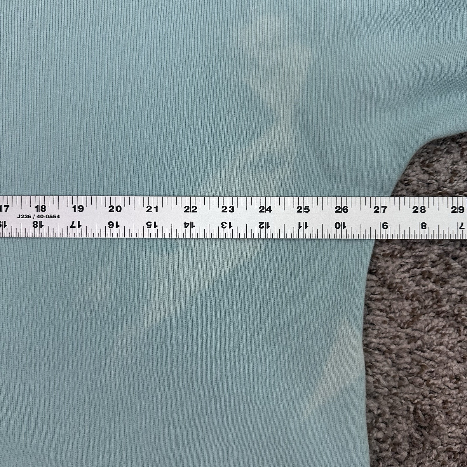 FRANK & EILEEN SWEATSHIRT ANNA LONG SLEEVE CAPELET GREEN SMALL NEW