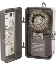 Tork NSI INDUSTRIES 8001-N 24hr Time Switch Indoor/outdoor Nema 3