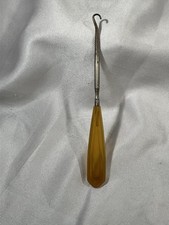 Antique Pyralin Celluloid Handle Boot Button Hook